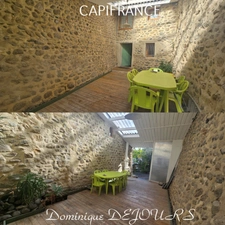 Ardèche - Vallée de l’Eyrieux à St Fortunat - Charmante maison de village - Garage - Bels espaces extérieurs. 