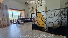 Ardèche, Vallée de l'Eyrieux, LES OLLIERES SUR EYRIEUX - Maison bioclimatique de 2018 - 126m² - espace extérieur