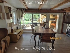 Ardèche – Dunière-sur-Eyrieux -- Ensemble de deux maisons avec jardin et terrasses