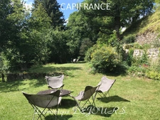 Grande maison bourgeoise de 400m² habitable et son parc de 9700m²au bord de la rivière La Glueyre