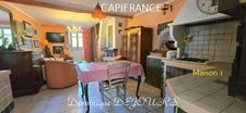 Ardèche – Dunière-sur-Eyrieux -- Ensemble de deux maisons avec jardin et terrasses