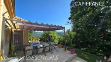 In Ardèche, in Issamoulenc - Single-storey house with unobstructed views of lush nature - large living room - 4 bedrooms