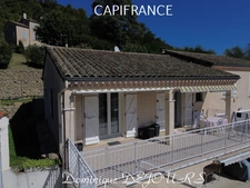 Ardèche, Eyrieux Valley, St Fortunat, large house and gîte to develop - Garden - Spring - Large Garage