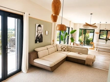 Ardèche - Magnificent architect-designed house of 184 m² of living space - Beautiful outdoor area - Panoramic views of the Ardèche mountains and the Vercors