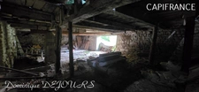 Ardèche, 5 minutes by car from St Pierreville in the heart of the Monts d'Ardèche national park, spacious house of 178m² with a large outbuilding of 200m² on 2 levels to be converted