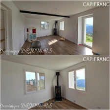 Tènement immobilier : 2 habitations et un ancien hangar agricole - 6200m² autour de la maison + bois de chênes 9700m² - source et un bassin