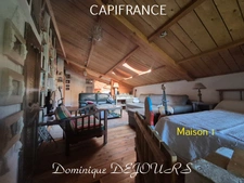 Ardèche – Dunière-sur-Eyrieux -- Ensemble de deux maisons avec jardin et terrasses