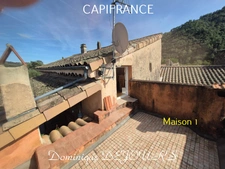 Ardèche – Dunière-sur-Eyrieux -- Ensemble de deux maisons avec jardin et terrasses