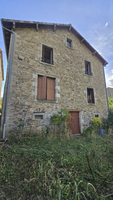 Ardèche - St Sauveur de Montagut - Vallée de l'Eyrieux - Maison en pierres 138m² habitables - 4 chambres - Garage 54m²