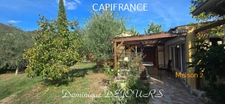 Ardèche – Dunière-sur-Eyrieux -- Ensemble de deux maisons avec jardin et terrasses