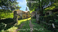 Grande maison bourgeoise de 400m² habitable et son parc de 9700m²au bord de la rivière La Glueyre