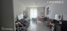 Appartement lumineux dans résidence sécurisée - Traversant - à BOURG LES VALENCE (26) - vu sur Crussol