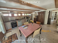 Ardèche – Dunière-sur-Eyrieux -- Ensemble de deux maisons avec jardin et terrasses