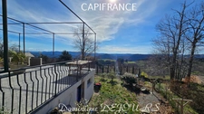 Ardèche - Magnificent architect-designed house of 184 m² of living space - Beautiful outdoor area - Panoramic views of the Ardèche mountains and the Vercors