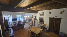  Maison de village en pierre avec terrasse, grand séjour, cuisine équipée, 4 chambres, atelier et caves, à DUNIERE SUR EYRIEUX (07), à 35 mn de Valence (26)