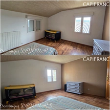 Tènement immobilier : 2 habitations et un ancien hangar agricole - 6200m² autour de la maison + bois de chênes 9700m² - source et un bassin