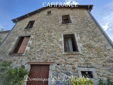 Ardèche - Vallée de l'Eyrieux - St Sauveur de Montagut - Maison en pierres de 138m² habitables - 4 chambres - Garage 54m²