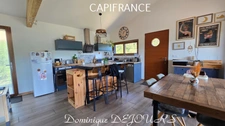 Ardèche, Vallée de l'Eyrieux, LES OLLIERES SUR EYRIEUX - Maison bioclimatique de 2018 - 126m² - espace extérieur
