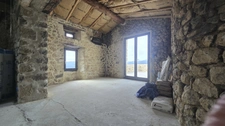Ardèche, Saint Michel de Chabrillanoux, stone hamlet house - 167m² living space - Terrace with exceptional views
