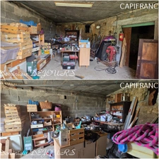 Tènement immobilier : 2 habitations et un ancien hangar agricole - 6200m² autour de la maison + bois de chênes 9700m² - source et un bassin