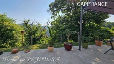 En Ardèche, à Issamoulenc - Maison de plain-pied avec vue dégagée sur la nature luxuriante - grand séjour - 4 chambres