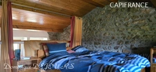 Ardèche, ensemble charmant de 2 maisons en pierres, avec terrasses, caves voutées et terrains attenants