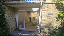 Ardèche - Vallée de l’Eyrieux à St Fortunat - Charmante maison de village - Garage - Bels espaces extérieurs. 