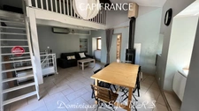 Très Belle Maison en pierres dominant la Vallée de l'Eyrieux avec une vue splendide. 3 chambres, un grand séjour et une piscine.