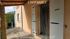 Ardèche, St Sauveur de Montagut, maison de 74m², 3 chambres, garage, caves, terrain 500m². Exposition sud, vue dégagée.