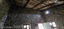 Ardèche - Vallée de la Glueyre - Marcols les Eaux - Grande maison de village - une dépendance à rénover, un grand garage, caves, ...