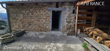Ardèche, near the Glueyre valley, lovers of nature and peace, stone house to renovate with adjoining land and a spring