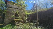 ARDECHE - VALLÉE DE L'EYRIEUX - LE CHEYLARD - GRANGES EN PIERRES de 120M² - TERRAIN 2HA dont 1200m² en zone UCA
