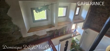 Ardèche, ensemble charmant de 2 maisons en pierres, avec terrasses, caves voutées et terrains attenants