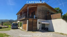 Ardèche, Vallée de l'Eyrieux, LES OLLIERES SUR EYRIEUX - Maison bioclimatique de 2018 - 126m² - espace extérieur