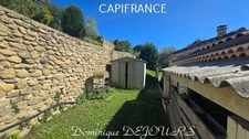 Ardèche, Eyrieux Valley, St Fortunat, large house and gîte to develop - Garden - Spring - Large Garage