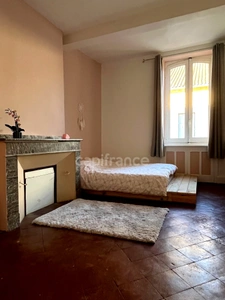 Immeuble en pierre à vendre, avec appartement (140 m2), local commercial (35 m2), cour intérieure et caves en plein centre de FLEURANCE (32)