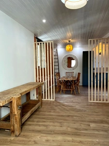 T3 : Maison de village en pierre entièrement rénovée, 85 m2, 2 chambres, à 15 km de Fleurance / Lectoure / Condom (32)