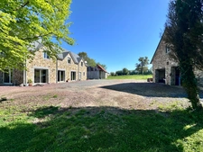 Maison à vendre 6 pièces avec deuxième maison à rénover, double, garage, 11700 m2 terrain LE MESNILBUS (50)