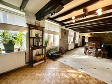 Ancien moulin de caractère à vendre avec maison d’amis, appartement et 2 ha - 15 pièces PERCY EN NORMANDIE (50) 