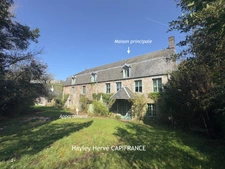 Ancien moulin de caractère à vendre avec maison d’amis, appartement et 2 ha - 15 pièces PERCY EN NORMANDIE (50) 