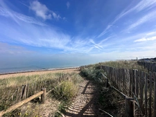 5 bed detached coastal property for sale with garage, garden of 486m2, Colleville Montgomery Plage, near Ouistreham (14) Calvados, Normandy