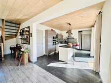 Maison à vendre 6 pièces avec deuxième maison à rénover, double, garage, 11700 m2 terrain LE MESNILBUS (50)