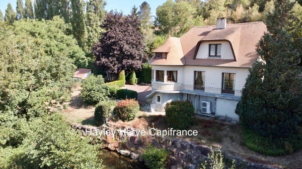 Maison 6 pièces avec terrain de 4 700 m² – Bord de rivière, belle vue sur la campagne – Bretteville-sur-Laize (14)