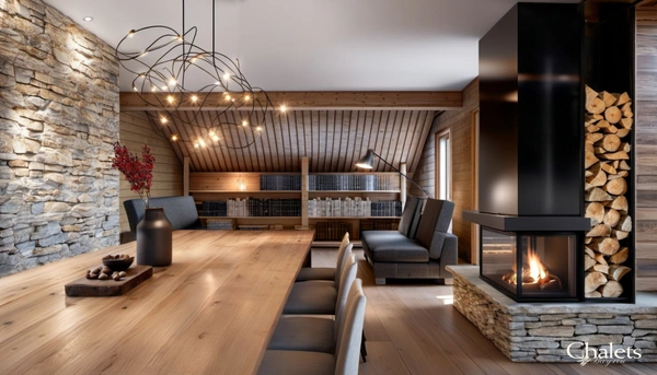 SERRE CHEVALIER LE-MONETIER-LES-BAINS Chalet d'exception de 448,55 m² 