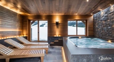 Dpt Hautes Alpes (05), for sale LE MONETIER LES BAINS Exceptional chalet of 448.55 m²
