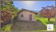 Maison atypique à Villar-Saint-Pancrace : jardin, dépendance et vue montagne