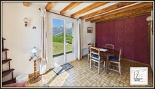 Maison atypique à Villar-Saint-Pancrace : jardin, dépendance et vue montagne