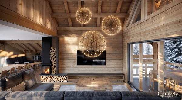 SERRE CHEVALIER LE-MONETIER-LES-BAINS Chalet d'exception de 448,55 m² 