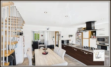 Appartement Duplex 4 chambres avec extérieur 250m² garage cave et cuisine d'été