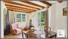 Maison atypique à Villar-Saint-Pancrace : jardin, dépendance et vue montagne